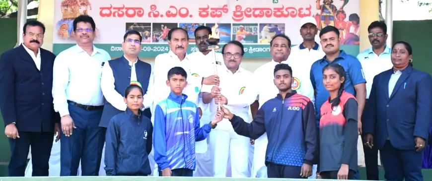 ಕ್ರೀಡಾಕೂಟಗಳಿಂದ  ತಮ್ಮ ಪ್ರತಿಭೆಗಳನ್ನು ಪ್ರದರ್ಶಿಸಲು ಸಹಕಾರ : ಶಾಸಕ ಅಲ್ಲಮಪ್ರಭು ಪಾಟೀಲ್