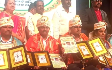 ಈರಣ್ಣ ಹೊಸಟ್ಟಿಗೆ ರಾಜ್ಯ ಮಟ್ಟದ ಅತ್ಯುತಮ ಪ್ರಶಸ್ತಿ