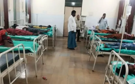 ನಿಂಬರ್ಗಾದಲ್ಲಿ ಕಲುಷಿತ ನೀರು ಸೇವಿನೆ ೬೦ಕ್ಕೂ ಅಧಿಕ ಜನ ಅಸ್ವಸ್ಥ