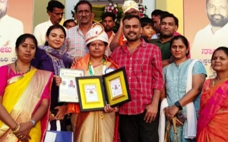 ಶಿಕ್ಷಕಿ ಶೈಲಾ ಗೊಂಗಡಿಗೆ ರಾಜ್ಯಮಟ್ಟದ ಪ್ರಶಸ್ತಿ