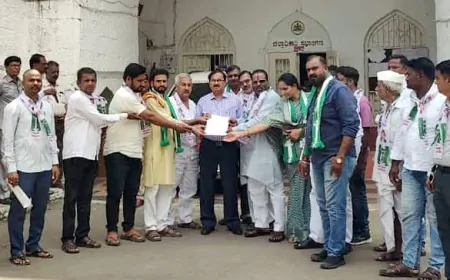 ಜಿಲ್ಲಾ ಜಾತ್ಯಾತೀತ ಜನತಾದಳ ವತಿಯಿಂದ ರಾಜ್ಯಪಾಲರಿಗೆ ಮನವಿ