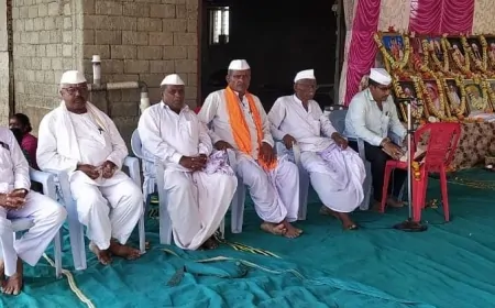 ನಿಡೋಣಿ ಗ್ರಾಮದಲ್ಲಿ ಮಂಗಲಗೊಂಡ ಇಂಚಗೇರಿ ಸಂಪ್ರದಾಯದ ಆಧ್ಯಾತ್ಮ ಸಪ್ತಾಹ