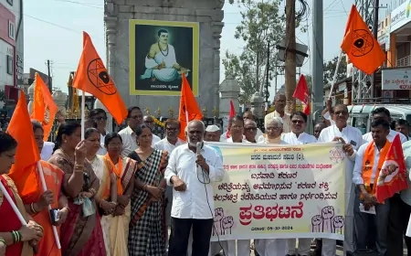 ಬಸವ ಪರ ಸಂಘಟನೆಗಳಿಂದ ತಹಶೀಲ್ದಾರ್‌ಗೆ ಮನವಿ  : ಶರಣರ ಶಕ್ತಿ ಸಿನಿಮಾ ನಿರ್ಬಂಧಿಸಲು ಆಗ್ರಹಿಸಿ ಪ್ರತಿಭಟನೆ