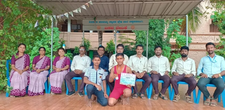 ಚಿಕ್ಕಪಡಸಲಗಿ ಹರಳಯ್ಯ ಶಾಲಾ ಬಾಲಕನ ಸಾಧನೆ