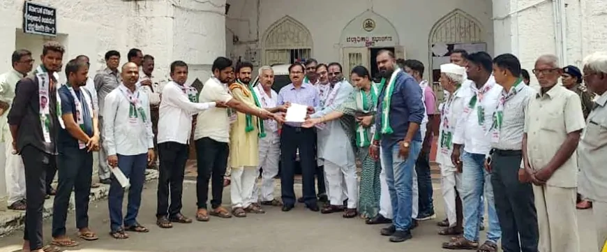 ಜಿಲ್ಲಾ ಜಾತ್ಯಾತೀತ ಜನತಾದಳ ವತಿಯಿಂದ ರಾಜ್ಯಪಾಲರಿಗೆ ಮನವಿ