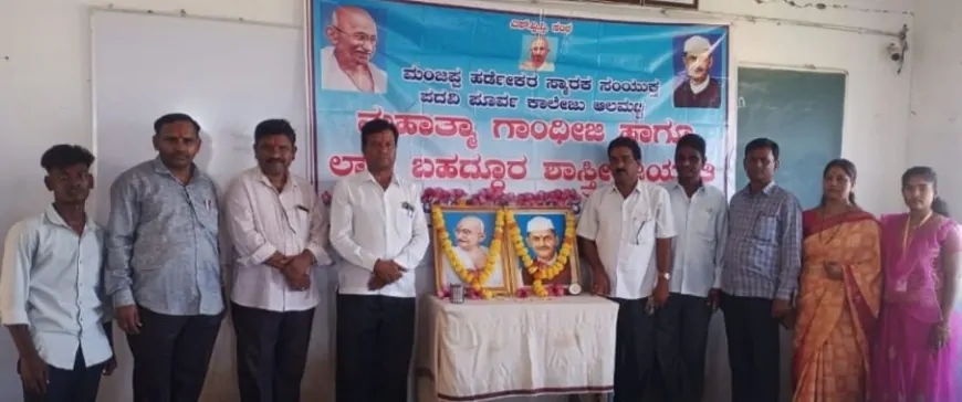 ಗಾಂಧೀಜಿ ಸರಳತೆಯ ಪ್ರತಿಬಿಂಬ : ಹೇಮಗಿರಿಮಠ