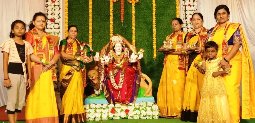ನವರಾತ್ರೋತ್ಸವ ; ೪ ಸ್ಥಳಗಳಲ್ಲಿ ಶ್ರೀ ದೇವಿಮೂರ್ತಿ ಪ್ರತಿಷ್ಠಾಪನೆ