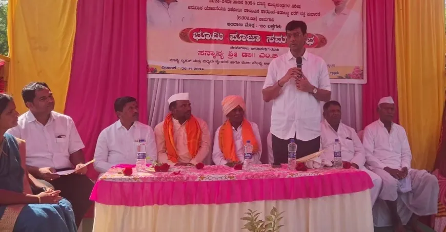 ಗುಣಮಟ್ಟದ ಕೆಲಸಕ್ಕೆ ಹೆಚ್ಚು ಒತ್ತು : ವಿಪ ಸದಸ್ಯ ಸುನೀಲಗೌಡ ಪಾಟೀಲ