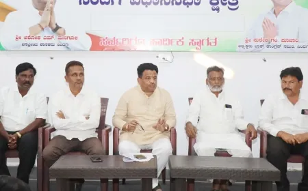 ಖರ್ಗೆ ರಾಜೀನಾಮೆ ಕೊಡುವ ಪ್ರಶ್ನೆಯೆ ಇಲ್ಲ : ಶಾಸಕ ಅಶೋಕ ಮನಗೂಳಿ