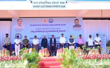 ಬೆಂಗಳೂರು ಜಲಮಂಡಳಿಯ 60ರ ಸಂಭ್ರಮ: ವಜ್ರಮಹೋತ್ಸವ ಕ್ರೀಡಾಕೂಟಕ್ಕೆ ಚಾಲನೆ