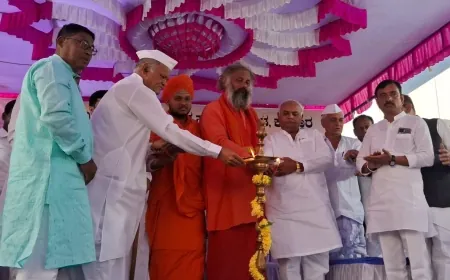 ಶರವೇಗದಲ್ಲಿ ಬೆಳೆಯುತ್ತಿರುವ ಕೊಲ್ಹಾರ ಪಟ್ಟಣ : ಸಚಿವ ಶಿವಾನಂದ ಪಾಟೀಲ