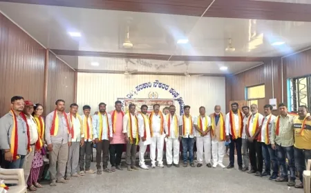 ಕರವೇ ಜಿಲ್ಲಾಧ್ಯಕ್ಷರಾಗಿ ಶೇಷರಾವ ಮಾನೆ ನೇಮಕ