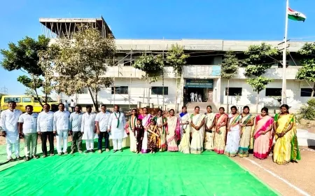 ಕಾವ್ಯ ಶಿಕ್ಷಣ ಸಮೂಹ ಸಂಸ್ಥೆಯಲ್ಲಿ ಗಣರಾಜ್ಯೋತ್ಸವ ಆಚರಣೆ