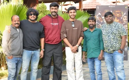 "ರುದ್ರ ಗರುಡ ಪುರಾಣ" ಚಿತ್ರದ ಯಶಸ್ಸಿನ ಖುಷಿ  ಮಾಧ್ಯಮದ ಮುಂದೆ ಹಂಚಿಕೊಂಡ ರಿಷಿ