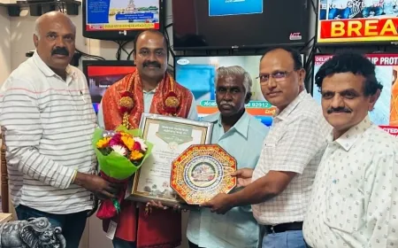 ಅತ್ಯುತ್ತಮ ರಾಜಕೀಯ ವಿಶ್ಲೇಷಣೆಗಾಗಿ ಅಜಿತ್ ಹನುಮಕ್ಕನವರಿಗೆ ಕೆಯುಡಬ್ಲೂಜೆ ಪ್ರಶಸ್ತಿ ಪ್ರದಾನ