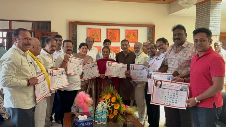ಕ್ಯಾಲೆಂಡರ್ ಬಿಡುಗಡೆ ಮಾಡಿದ ಶಿವರಾಜಕುಮಾರ್