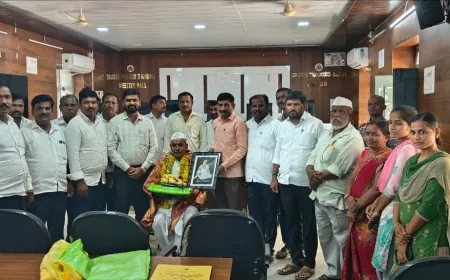 ವಿಠ್ಠಲ್ ಗುಡೂರಗೆ ಗೌರವ ಸನ್ಮಾನ