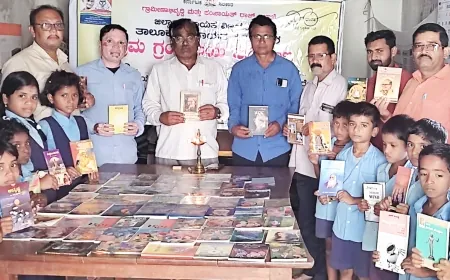 ಓದುವ ಹವ್ಯಾಸ ನಿತ್ಯ ನಿರಂತರವಾಗಿರಲಿ : ಸಂತೋಷ ಬಂಡೆ