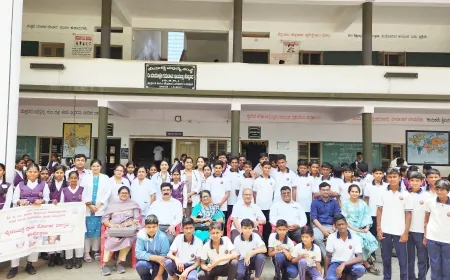 ಶಾಲಾ ವಿದ್ಯಾರ್ಥಿಗಳಿಗಾಗಿ ಥೈರಾಯ್ಡ್ ಜಾಗೃತಿ ಶಿಬಿರ