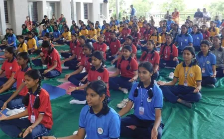 ಬಿ. ಎಂ. ಪಾಟೀಲ ಪಬ್ಲಿಕ್ ಸ್ಲೂಕ್ ನಲ್ಲಿ ಅಂತಾರಾಷ್ಟ್ರೀಯ ಯೋಗ ದಿನಾಚರಣೆ