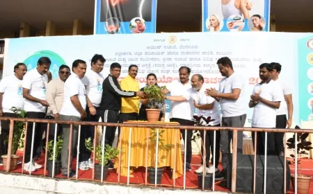 ಪ್ರತಿದಿನ ಯೋಗ ಮಾಡುವುದನ್ನು ಜೀವನ ಶೈಲಿಯಾಗಿ ರೂಢಿಸಿಕೊಂಡು ತಮ್ಮ ಆರೋಗ್ಯ ಕಾಪಾಡಿಕೊಳ್ಳಬೇಕು : ಶಾಸಕ ಅಲ್ಲಮ್‌ಪ್ರಭು ಪಾಟೀಲ