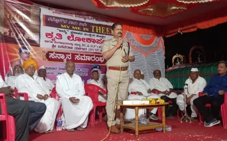 ಡಿವೈಎಸ್ಪಿ ಬಸವರಾಜ ಯಲಿಗಾರಗೆ ಸನ್ಮಾನ