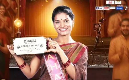 ಮಹಾನಟಿಯಲ್ಲಿ ಮಿಂಚುತ್ತಿರುವ ಕುಂದಾನಗರಿಯ ಪ್ರತಿಭಾನ್ವಿತೆ ವರ್ಷಾ