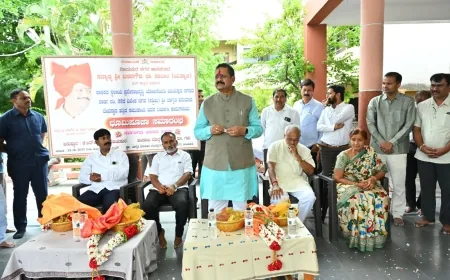 ತೊಂದರೆ ತಪ್ಪಿಸಲು ಗುಣಮಟ್ಟದ ಸಿಸಿ ರಸ್ತೆ ಅಭಿವೃದ್ಧಿ : ಸಮುದಾಯ ಭವನ ನಿರ್ಮಾಣ ಕಾಮಗಾರಿಗೆ ಯತ್ನಾಳ ಭೂಮಿಪೂಜೆ