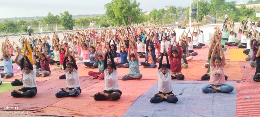 ಮಹಿಳಾ ವಿವಿಯಲ್ಲಿ ೧೧ನೇ ಅಂತಾರಾಷ್ಟ್ರೀಯ ಯೋಗ ದಿನ ಆಚರಣೆ