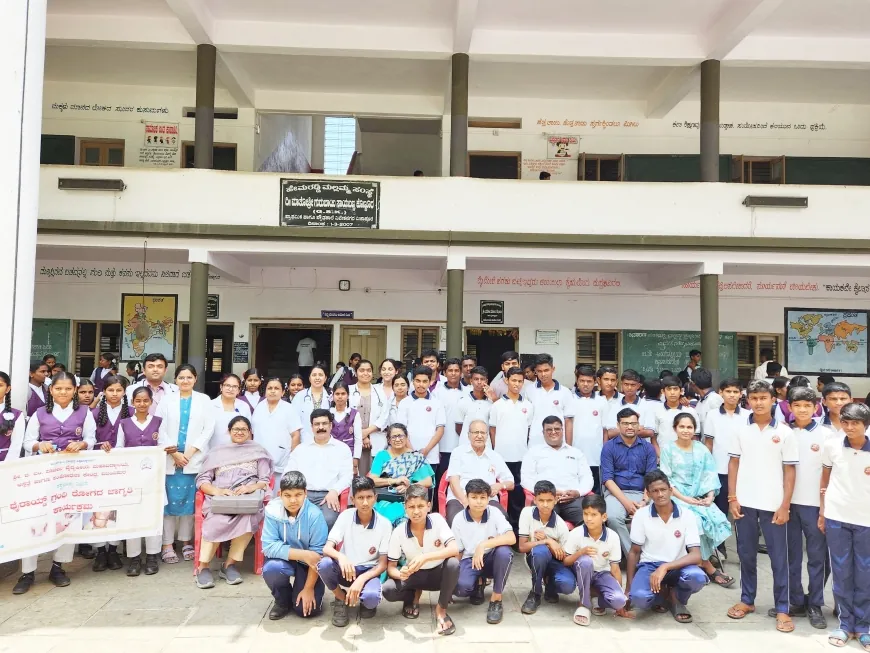 ಶಾಲಾ ವಿದ್ಯಾರ್ಥಿಗಳಿಗಾಗಿ ಥೈರಾಯ್ಡ್ ಜಾಗೃತಿ ಶಿಬಿರ