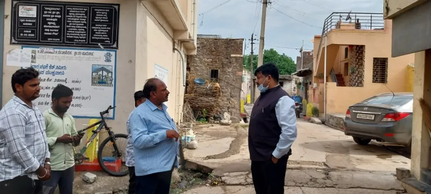 ಜಿ.ಪಂ.ಸಿಇಓ ಅವರಿಂದ ತಾಲೂಕಿನ ವಿವಿಧ ಗ್ರಾ.ಪಂಗಳಿಗೆ ಭೇಟಿ : ಪರಿಶೀಲನೆ
