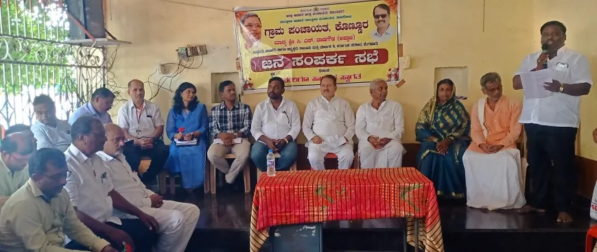 ಜನರ ಸಮಸ್ಯೆಗಳಿಗೆ ಸ್ಪಂದಿಸುವ ಕೆಲಸ ಅಧಿಕಾರಿಗಳು ಮಾಡಿ : ನಾಡಗೌಡ