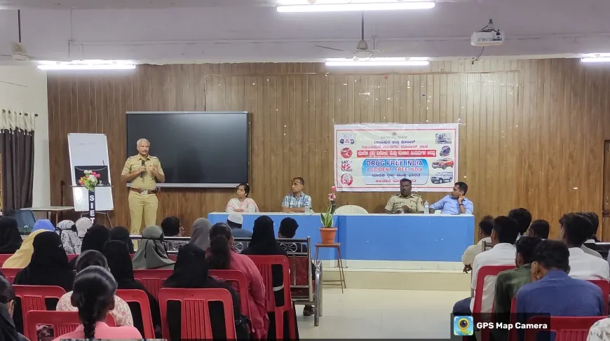 ಮಾದಕ ವ್ಯಸನಿಗಳಿಂದ ವಿದ್ಯಾರ್ಥಿಗಳು ದೂರವಿರಿ : ಸಿಪಿಐ ಮಲ್ಲಯ್ಯ ಮಠಪತಿ