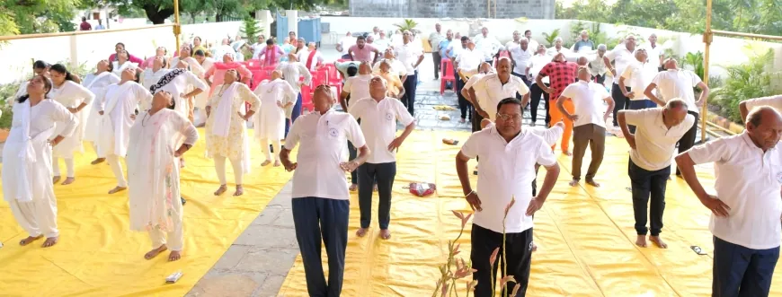ಈಶ್ವರ ಯೋಗಾಸನ ಸಂಸ್ಥೆಯಿ0ದ ಯೋಗ ದಿನಾಚರಣೆ