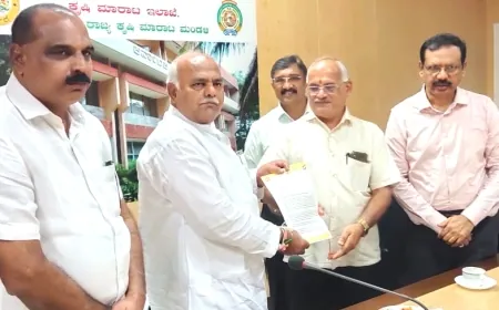 ಕ್ಯಾಂಪ್ಕೋದಿಂದ ಪ್ರತಿಶತ 0.48 ಮಾರುಕಟ್ಟೆ ಶುಲ್ಕ ಆಡಳಿತ ಮಂಡಳಿಗೆ ಕೃಷಿ ಮಾರುಕಟ್ಟೆ ಸಚಿವ ಶಿವಾನಂದ ಪಾಟೀಲ ಭರವಸೆ