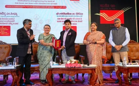 ಗ್ರಾಮೀಣ ಡಾಕ್ ಸೇವಕರು ಬದ್ಧತೆಯಿಂದ ಕೆಲಸ ನಿರ್ವಹಿಸಬೇಕು : ಜ್ಯೋತಿರಾದಿತ್ಯ ಎಂ.ಸಿಂಧ್ಯಾ