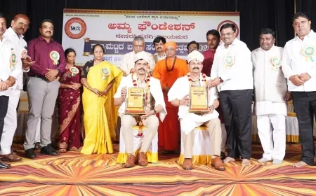 ಡಿವೈಎಸ್ಪಿ ಯಲಿಗಾರ, ಸಿಪಿಐ ಯಡನ್ನವರಗೆ ಸನ್ಮಾನ