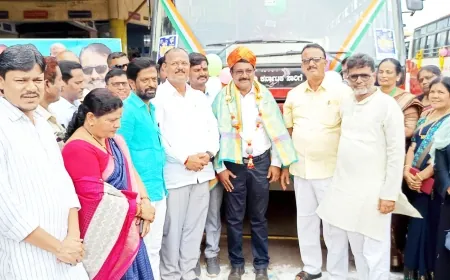 ಮುದ್ದೇಬಿಹಾಳ : ಶಕ್ತಿ ಯೋಜನೆ ೨.೨೪ ಕೋಟಿ ಮಹಿಳೆಯರ ಪ್ರಯಾಣ