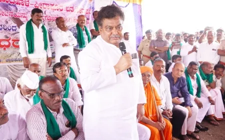 ಬೂದಿಹಾಳ - ಪೀರಾಪುರ ಏತ ನೀರಾವರಿ ಯೋಜನೆ ಕಾಮಗಾರಿ ಪೂರ್ಣಗೊಳಿಸುವುದಾಗಿ ಸಚಿವ ಎಂಬಿಪಿ ಭರವಸೆ