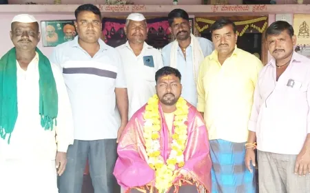 ಅಹಿಂದ ತಾಲೂಕಾಧ್ಯಕ್ಷರಾಗಿ ಭೀರು ಹಳ್ಳಿ ನೇಮಕ : ಗುರುನಾಥ ಹರ್ಷ