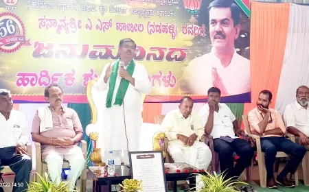 ನಾನು ಮಣ್ಣಿಗೆ ಹೋಗುವ ಮುನ್ನ ೧೦ ಸಾವಿರ ಉದ್ಯೋಗ ಕೊಟ್ಟು ಹೋಗುತ್ತೇನೆ : ಜನ್ಮದಿನದಂದು ಮಾಜಿ ಶಾಸಕ ನಡಹಳ್ಳಿ ಭಾವುಕ ಮಾತು