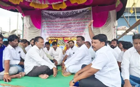ಜನನಾಯಕರ ಇಚ್ಛಾಶಕ್ತಿ ಕೊರತೆ : ಸ್ಪಂದಿಸದ ಅಧಿಕಾರಿಗಳು : ಪ್ರಗತಿಪರ ಸಂಘಟನೆಗಳಿ0ದ ಧರಣಿ ಸತ್ಯಾಗ್ರಹ