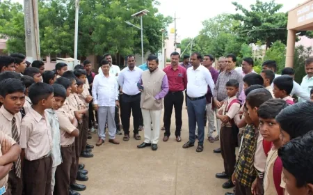 ಮಕ್ಕಳ ಆರೋಗ್ಯದ ಕಡೆ ಹೆಚ್ಚಿನ ನಿಗಾ ವಹಿಸಿ : ಮಕ್ಕಳ ಹಕ್ಕುಗಳ ರಕ್ಷಣಾ ಆಯೋಗದ ಅಧ್ಯಕ್ಷ ಕೆ.ನಾಗಣ್ಣಗೌಡ