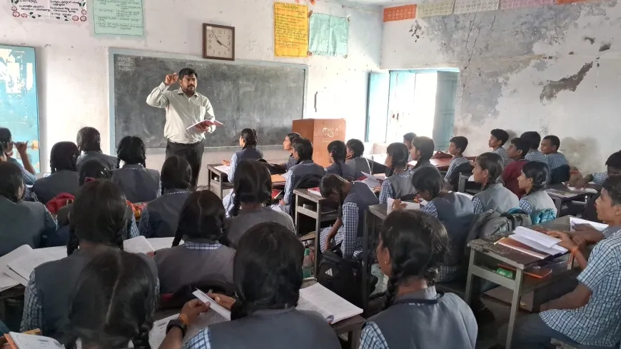 ವಿದ್ಯಾರ್ಥಿಗಳು ಶಾಲೆಯಿಂದ ಹೊರಗುಳಿಯದಂತೆ ನಿಗಾವಹಿಸಿ : ಜಿ.ಪಂ. ಸಿಇಓ ರಿಷಿ ಆನಂದ