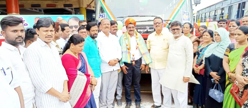 ಮುದ್ದೇಬಿಹಾಳ : ಶಕ್ತಿ ಯೋಜನೆ ೨.೨೪ ಕೋಟಿ ಮಹಿಳೆಯರ ಪ್ರಯಾಣ