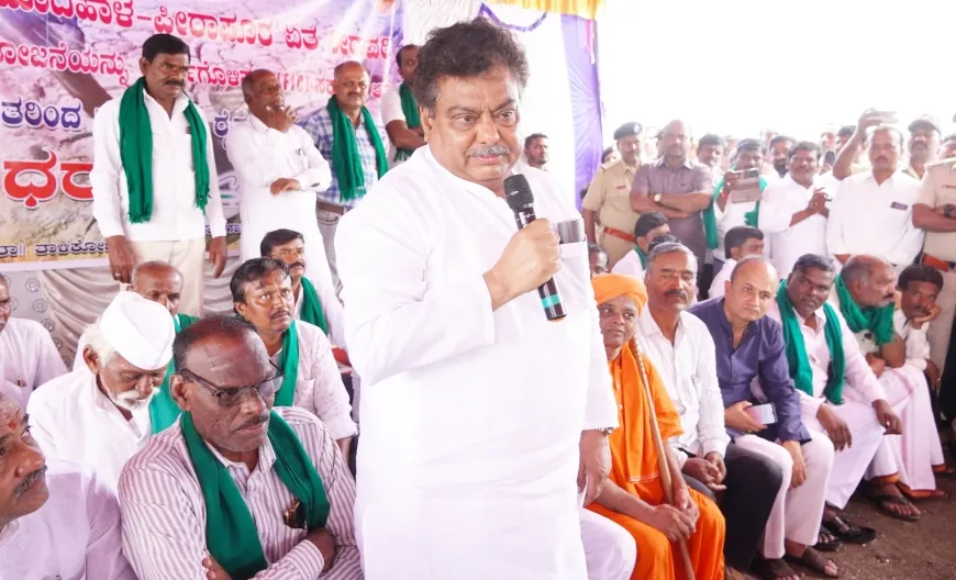 ಬೂದಿಹಾಳ - ಪೀರಾಪುರ ಏತ ನೀರಾವರಿ ಯೋಜನೆ ಕಾಮಗಾರಿ ಪೂರ್ಣಗೊಳಿಸುವುದಾಗಿ ಸಚಿವ ಎಂಬಿಪಿ ಭರವಸೆ