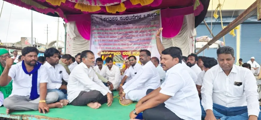 ಜನನಾಯಕರ ಇಚ್ಛಾಶಕ್ತಿ ಕೊರತೆ : ಸ್ಪಂದಿಸದ ಅಧಿಕಾರಿಗಳು : ಪ್ರಗತಿಪರ ಸಂಘಟನೆಗಳಿ0ದ ಧರಣಿ ಸತ್ಯಾಗ್ರಹ