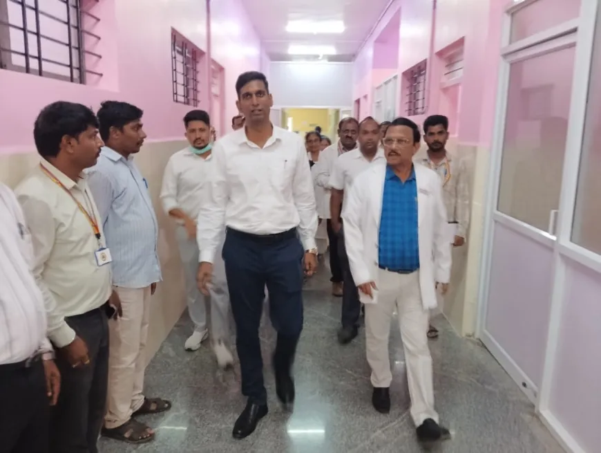 ಆಸ್ಪತ್ರೆಯಲ್ಲಿ ಸ್ವಚ್ಚತೆ ಕಾಪಾಡಿಕೊಳ್ಳಿ : ಡಿಸಿ ಡಾ.ಆನಂದ ಕೆ