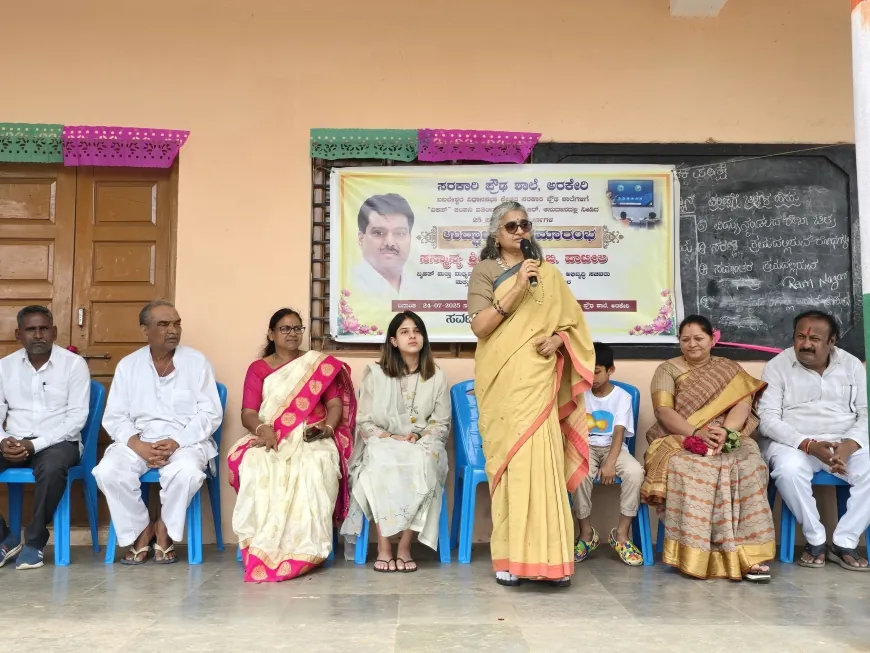 ಗುಣಮಟ್ಟದ ಶಿಕ್ಷಣ ಒದಗಿಸಲು ಸ್ಮಾರ್ಡ್ ಬೋರ್ಡ್ : ಆಶಾ ಎಂ. ಪಾಟೀಲ