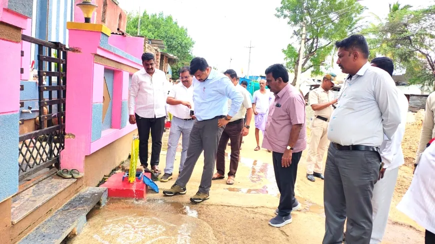 ಗ್ರಾಮದಲ್ಲಿ ಸ್ವಚ್ಛತೆ ಕಾಪಾಡಿಕೊಳ್ಳಿ : ಸಿಇಓ ರಿಷಿ ಆನಂದ